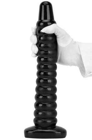 Darksil Worep Dildo Black 35 cm - Vuxen.se - Stor butt plugg, stor dildo
