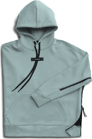 On Women's Hoodie Women long-sleeved sweaters Blue M