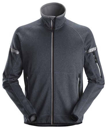 Snickers Workwear 8004 AllroundWork Fleecejakke grå Grå, Klær