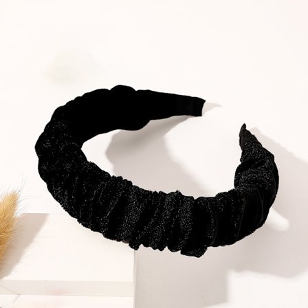 Retro pannebånd ensfarget hårbøyle C C