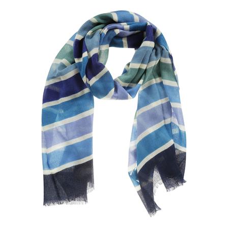 Altea, Silky Scarves Blauw, Dames, Maat:ONE Size