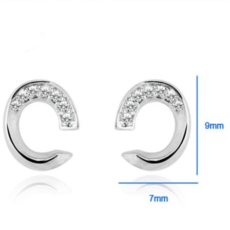 18K Guldfyllda Guld Filled gulddoublé Örhängen CZ