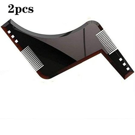 Skjeggformer, barberingstilbehør, skjeggstylingverktøy, symmetriske skjegg og konturer eller KLB