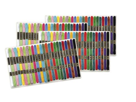 PLAYBOX Broderigarn 100/fp - Lyreco - Skola och förskola - Hobbymaterial - Garn