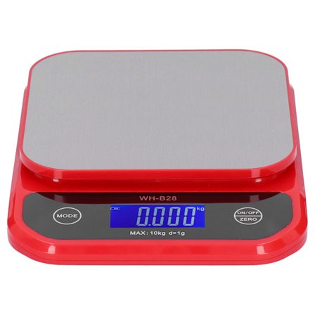 WH-B28 10 kg/1 g LCD Køkkenvægt Elektronisk Digital Vægt Måling Hjemmebrug