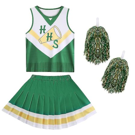 Chrissy Cheerleader Costume för barn Stranger Things 4 M-(160-165)