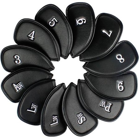 12x Golfklubbsöverdrag i Syntetläder MT/PU