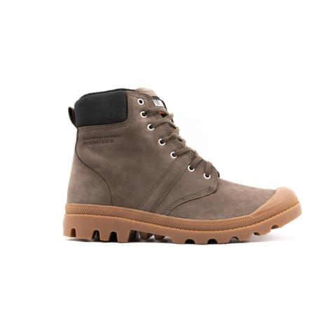 Palladium, Lace-up Boots Grijs, Heren, Maat:44 EU