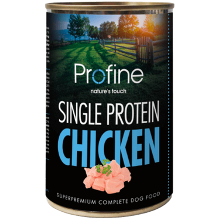 Profine - Hund Single Protein Kylling 400g - Hund - Hundefôr & hundemat - Våtfôr & våtmat - ZOO.no