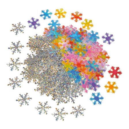 PLAYBOX Snöflingor 500/fp - Lyreco - Skola och förskola - Hobbymaterial - Paljetter, strössel och glitterlim