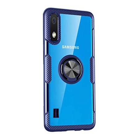 Robust Skyddsskal med Ringhållare - Samsung Galaxy A10
