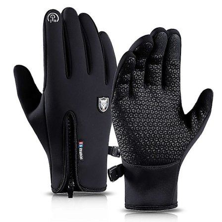 Täysikokoiset sormikkaat Lämpimät Kosketusnäyttö Urheilu Ajaminen Talvi Liukueste Ulkoilu Tuulenpitävät ja Vedenpitävät Juoksuhanskat (FMY)