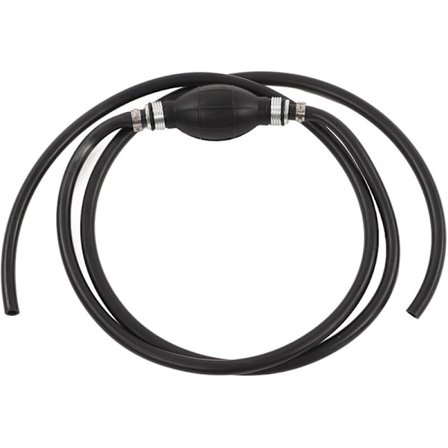 2,1 m/6,89 fot universell bränsleslangssats båtmotor bränsleslang med primerkula för utombordare husbil husvagn