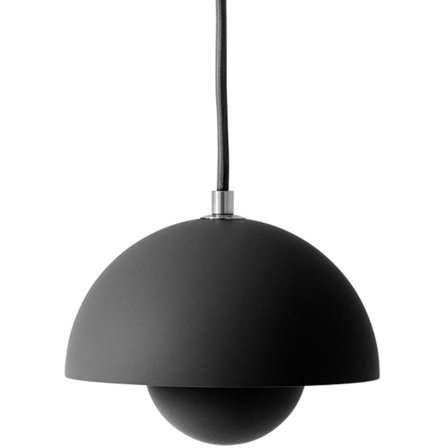 &Tradition Flowerpot VP10 pendel 16 cm, mattsvart' - 'Andtradition | Inredning > Lampor > Taklampor > Pendellampor | Bagaren och Kocken