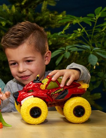 Dickie Toys Dickie Toys Flaming Fire Monster - Red - ONE SIZE