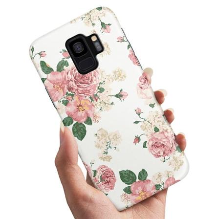Samsung Galaxy S9 - Skal/Mobilskal Retro Blommor