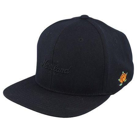 SQRTN - Black - snapback - Cap - Tgn Script Big-fit Cap All Black Snapback - Hatstore