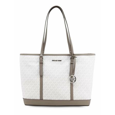 Michael Kors Jetset_35T0stvt3v shopping Tas , Wit , Dames , Maat: ONE Size Shoppers
