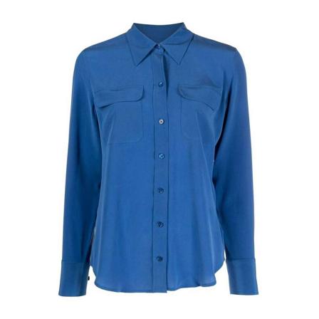 Equipment Shirts blå, Dam, Dam, Storlek: S
