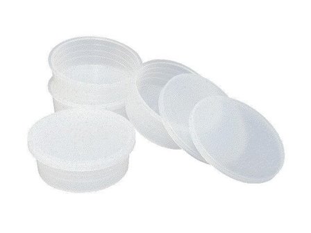 Plastkopp med lock 30/fp - Lyreco - Skola och förskola - Målarfärg och tillbehör - Vattenkopp och tillbehör