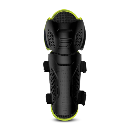 Shot Optimal 2.0 Knäskydd Barn Svart/Neongul