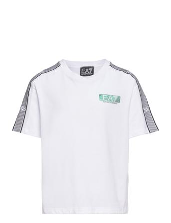 T-Shirts T-shirts Short-sleeved Hvit EA7*Betinget Tilbud