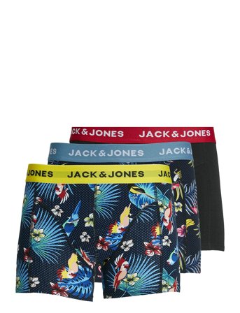 Jack & Jones | Jacflower Bird Trunks 3 Pack Noos | S