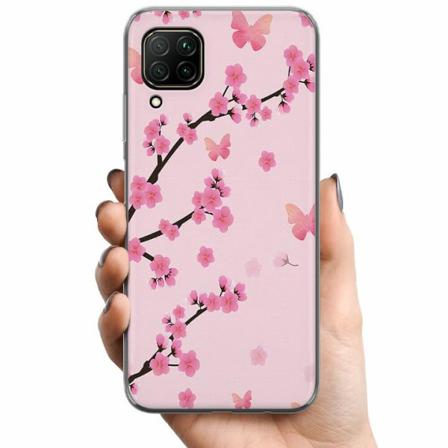 Huawei P40 Lite Tpu Mobilskal Blommor