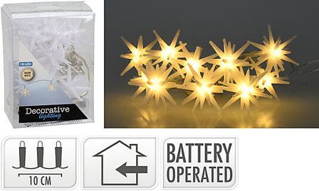 KI Lysslynge Star 10LED 120cm