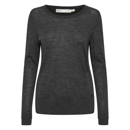 InWear, Nora O-neck Pullover Szary, Kobieta, Rozmiar: S
