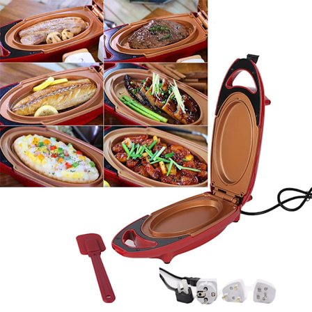 110V/220V Non-stick Elektrisk Crepe Maker Pizza Pandekage Bage