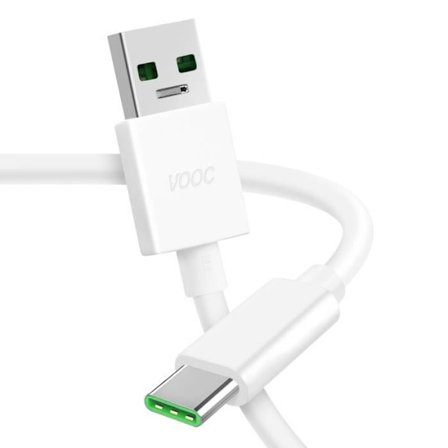 USB till USB-C laddningskabel - OPPO - DL129 - 65W - SuperVOOC - 1m