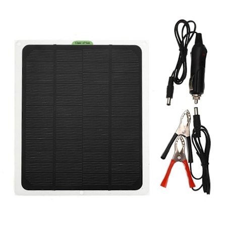 22w solpanel 12v underhållsladdare batteriladdare kit underhållare båt husbil bil