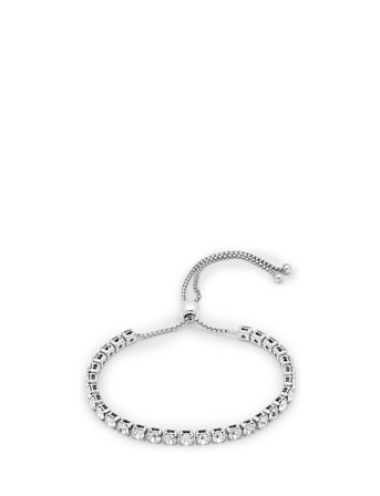 Pilgrim Lucia Crystal Bracelet - Silver - ONE SIZE