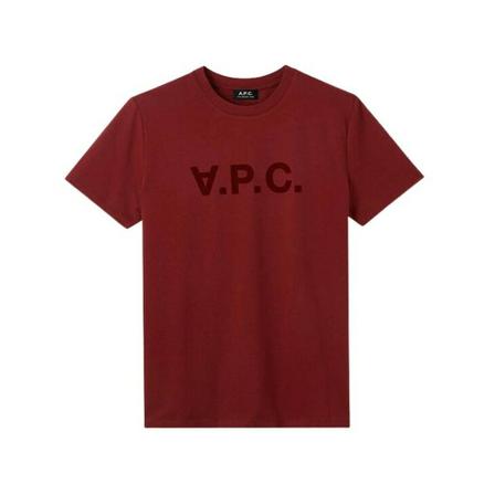 A.p.c., Koszulka męska A.p.c. T-shirt VPC Czerwony, Mężczyzna, Rozmiar: L