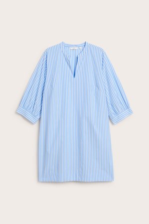 Kappahl | Poplinklänning Blå XL | Blå