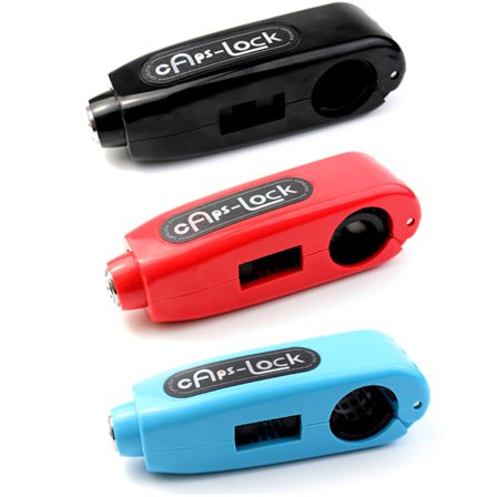 Lås för Motorcykel Scooter Bike Styre Gasreglage Grepp Stöldskyddssäkerhet Lås