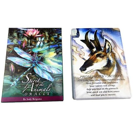 Spirits of the Animals Cards engelske tarotkort til familiefest sjovt