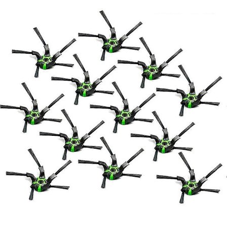 12 st Sidoborstar för S9 S9 + Städrobot Dammsugare Tillbehör Ersättning