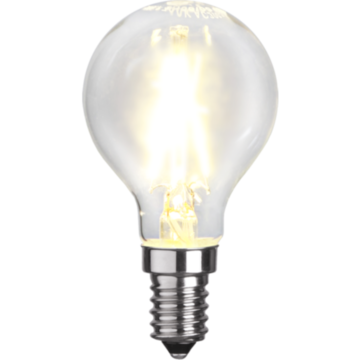 Led-Pære 2W E14 P45 Klar