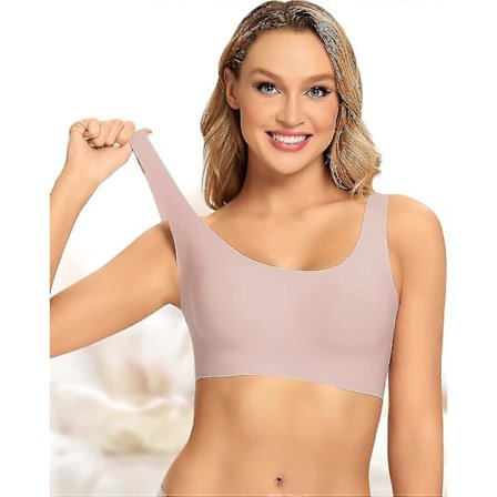 Komfort-BH Sømløs BH Trådløs BH for kvinner Full dekning Sport Hverdags-BH Y