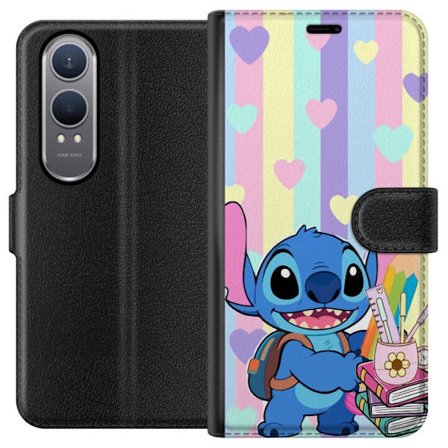 Kompatibel Tegnebogsetui til OnePlus Nord CE4 Lite BMW M4 i neonlime driftstil med graffiti og bygaderacerfølelse