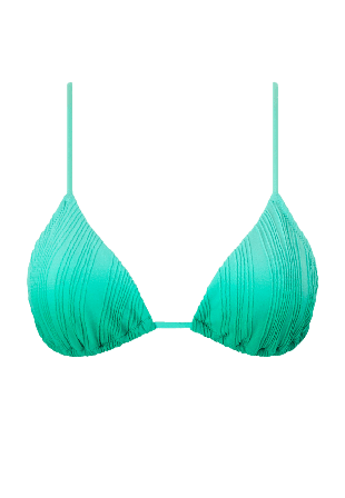 Chantelle Swim one Wirefree triangle t-shirt bra Badshorts Dam Beige M/L