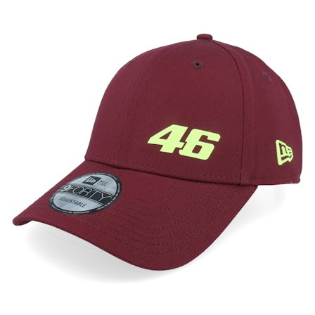 New Era - Motor Rouge adjustable Casquette - VR46 Seasonal 9FORTY Cardinal Red Adjustable @ Hatstore