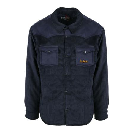 MC2 Saint Barth Shirts Blå, Herre Skjorter