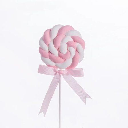 Simulering Bomuld Lollipop Falsk Slik Sød kage bord butik vindue pynt slik model skydning rekvisitter