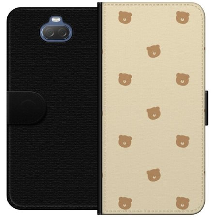 Plånboksfodral till Sony Xperia 10 med Björnmönster