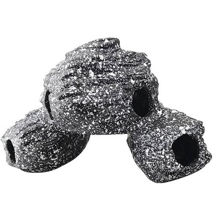 Harpiks Akvarium Skjult Gjemmested Reke Gyte Hull Reke Reir Avl Akvarium Dekorasjon 4