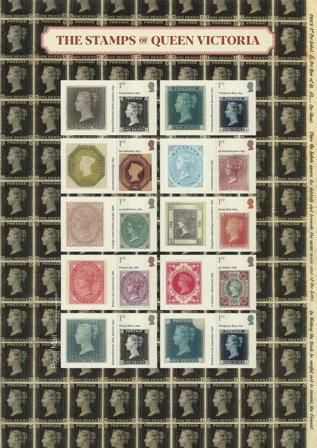 England - Dronning Victoria - Postfrisk ark