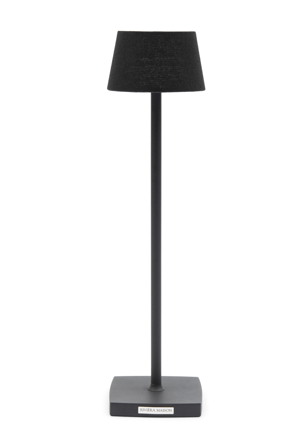 Riviera Maison Bordlampe Black Oppladbar H43